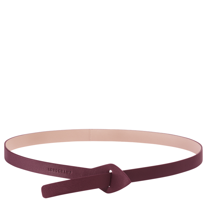 leather longchamp belt monreal amazone