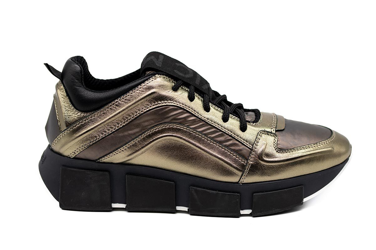 vic matie bronze runners metallic trainers monreal shoes