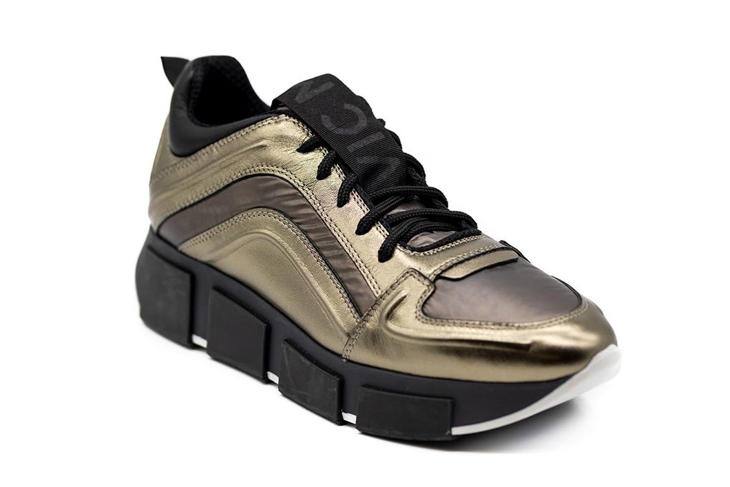 vic matie bronze runners metallic trainers monreal shoes