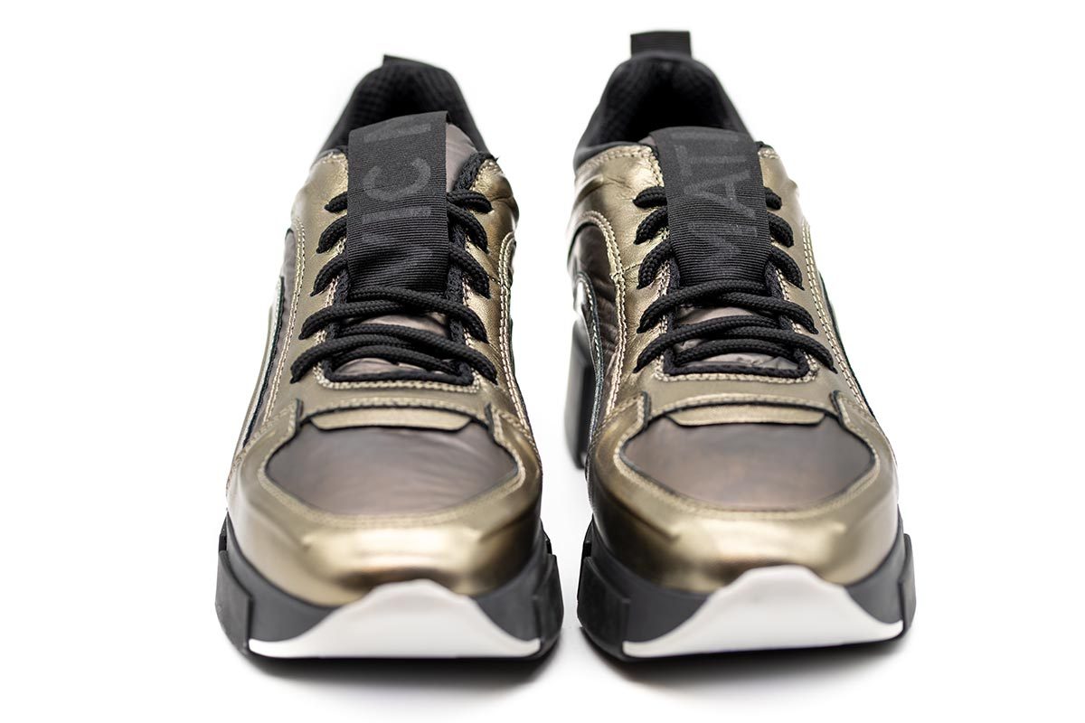 vic matie bronze runners metallic trainers monreal shoes