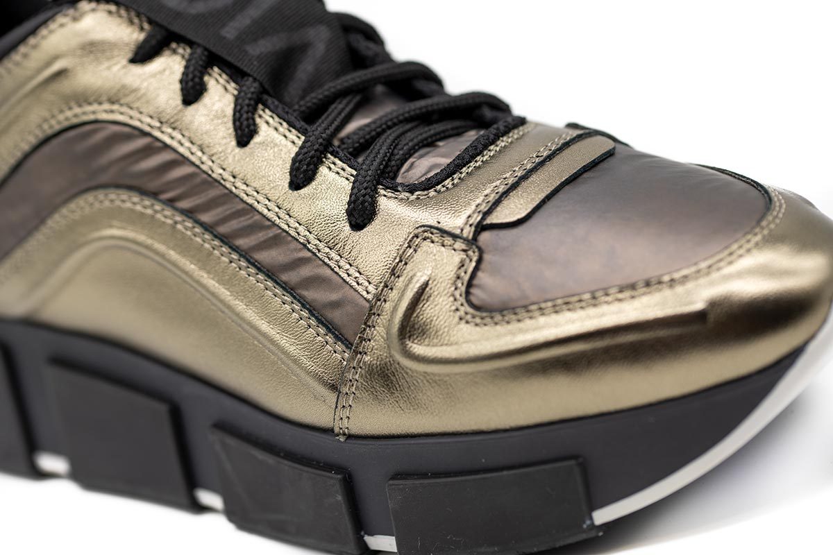 vic matie bronze runners metallic trainers monreal shoes