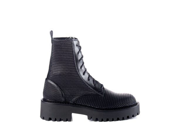 vic matie ireland monreal leather white boot perforated leather mesh boot white laced black