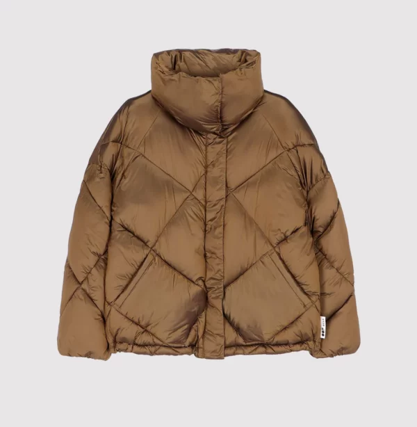 Oof 9000 caramel jacket Ireland padded quilted puffer