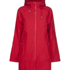 Ilse Jacobsen Ireland red raincoat softshell
