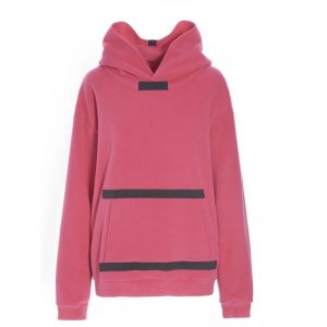 Henriette Steffensen Copenhagen Ireland fleece hoodie pink blue