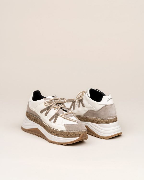 Gaimo ireland sneakers white cream ireland hand-stitched
