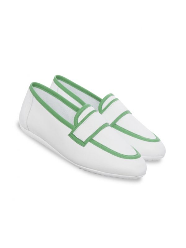 Arche ireland arche shoes moccasins white loafers pumps Fannhy white green Monreal