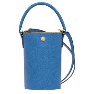 Longchamp ireland bucket back leather bag pink black blue