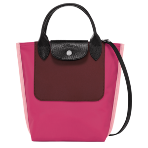 longchamp ireland cabas handbag leather tote bag re-play cabas magenta Cloud Blue Khaki Kaki Pink