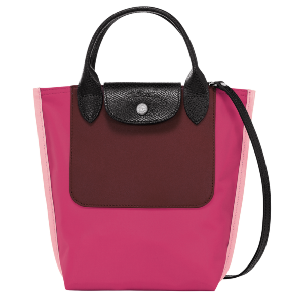 longchamp ireland cabas handbag leather tote bag re-play cabas magenta Cloud Blue Khaki Kaki Pink