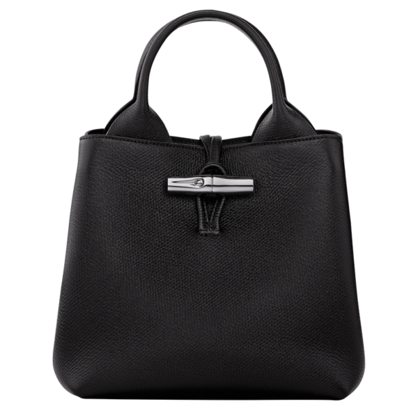 Longchamp ireland handbag clutch leather tote bag le roseau S handbag black