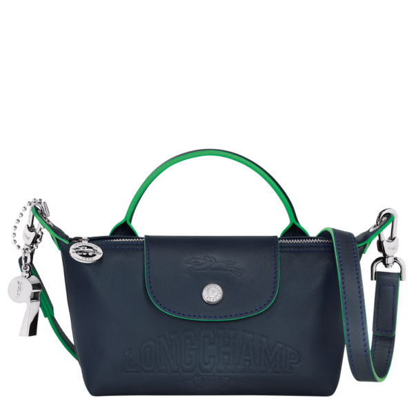 Longchamp ireland handbag clutch leather tote bag navy le pliage Xtra XS