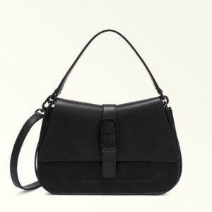 Furla Flow Top Handle M Furla Ireland handbag clutch leather tote bag cross bag nuvola boston small furla bag leather black crossbody Furla Flow Top Handle M