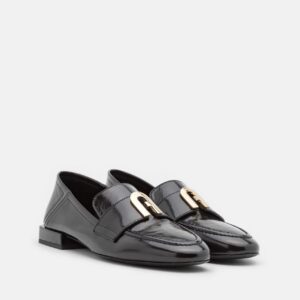 Furla ireland 1927 loafers black golden