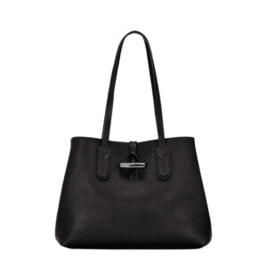 Longchamp ireland handbag clutch leather tote bag le roseau Essestial M tote bag handbag black paper