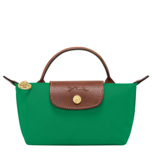 longchamp ireland le pliage tote large green cork tote M pouch