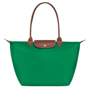 longchamp ireland le pliage tote large green cork