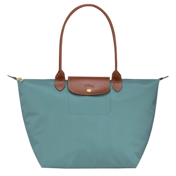 longchamp ireland le pliage tote large green cork