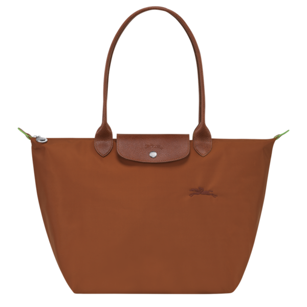 longchamp ireland le pliage tote large green cork