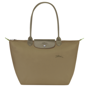 longchamp ireland le pliage tote large green cork