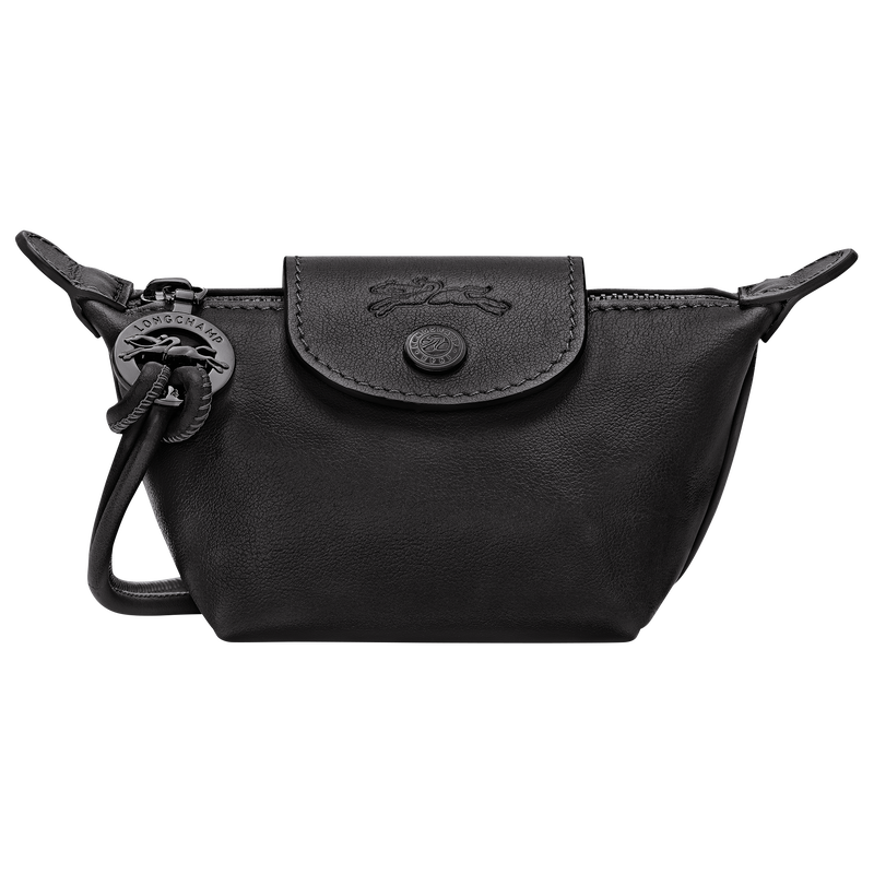 30053987001_0 Longchamp ireland Le Pliage Xtra Coin purse Black - Leather