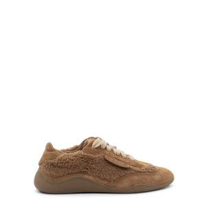 vic matie ireland G32 Ondina – Siena brown plush lace-up shoe