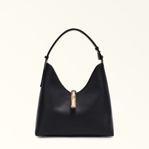Furla Ireland handbag leather bag cross bag shoulder bag Furla Goccia Shoulder Bag M black nero WB01499_BX3104_1007_O6000