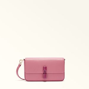 Furla Ireland handbag leather bag Furla Furla Iride Crossbody S Color: blush pink