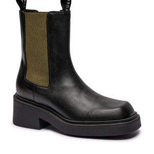furla boot ireland Furla BLACK Heeled Ankle Boots ‘College’