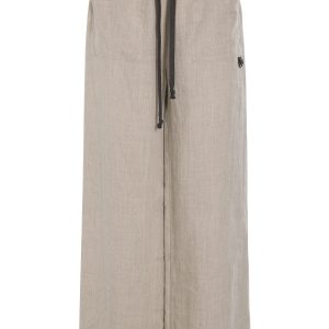 HENRIETTE Stefanssen hemp dress nude rose ireland linen top natural