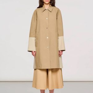 OOF jacket ireland brown black light jacket spring zipped raincoat mackintosh 1400 York