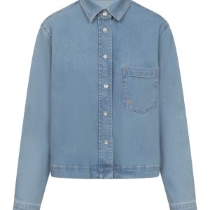 Rossi blue denim shirt jacket ireland raffaello rossi ireland miru jeans hanni sventy turn up lima denim shirt