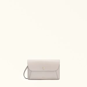 furla leather crossbody bag blue lino ireland