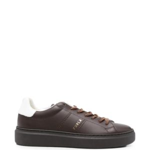 Furla Ireland sneakers hype allegra brown chocolate talco cognac suede trainers