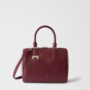 furla ireland bags purple winter bloom black apple red suede brown boston olivia cioccolatto WB02148