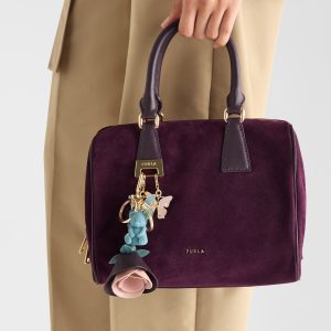 furla ireland bags purple winter bloom black apple red suede brown boston olivia cioccolatto WB02148